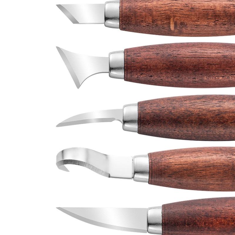 5 Pcs Wood Carving Chisel Set  - Woodworking Diy Projects ulasan dan harga