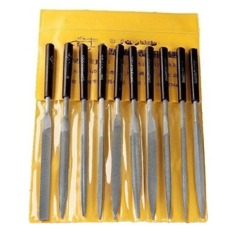 10pcs/set Metal Needle File Se - Woodworking Files And Rasps ulasan dan harga