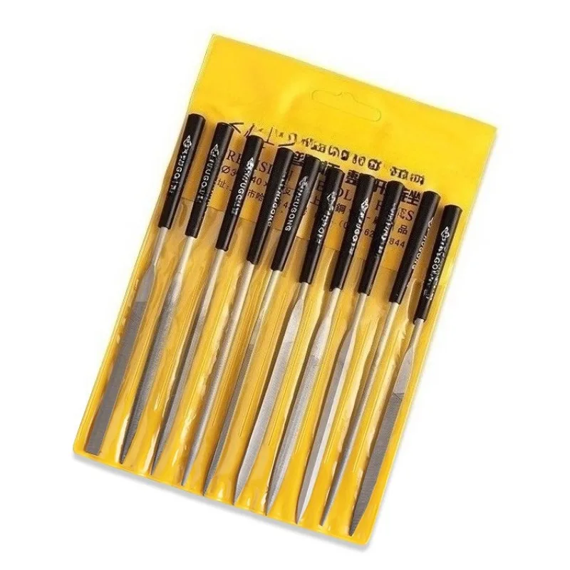 10pcs/set Metal Needle File Se - Woodworking Files And Rasps ulasan dan harga