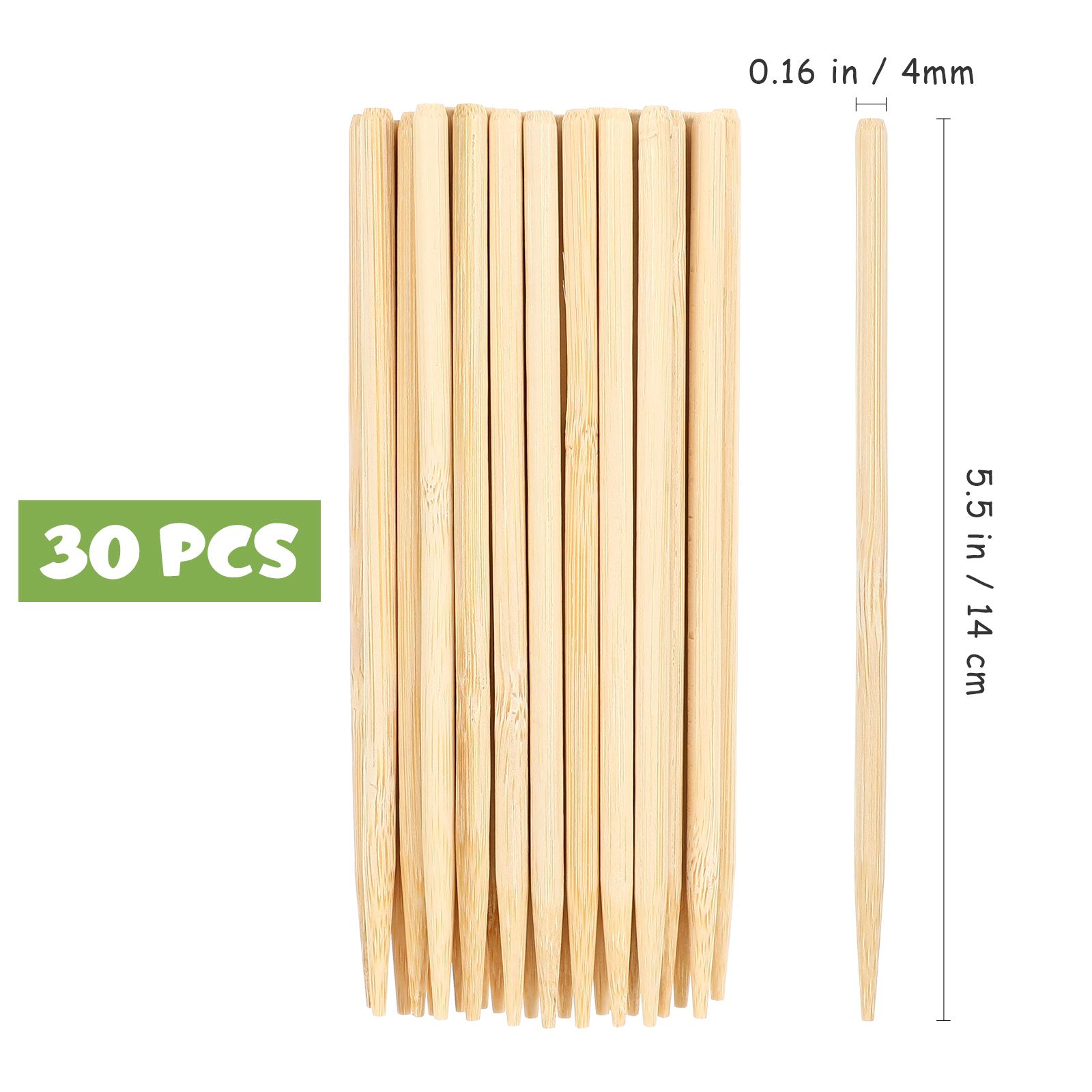 30pcs Scratch Bamboo Pens Wax  - Woodworking Diy Projects ulasan dan harga