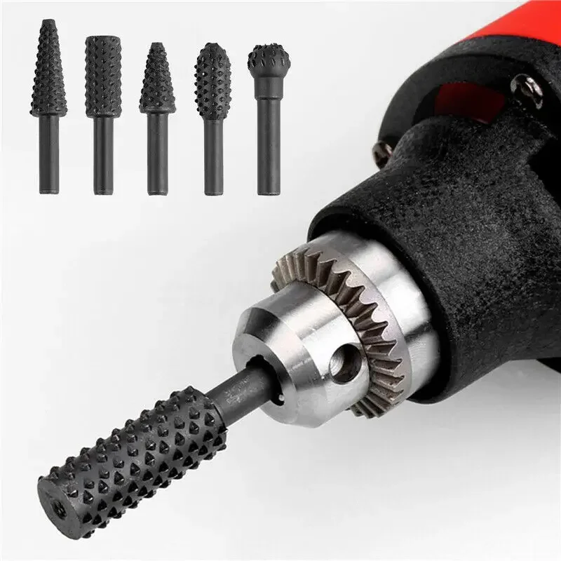 5PCS Rotary Craft Files Rotary - Woodworking Files And Rasps ulasan dan harga