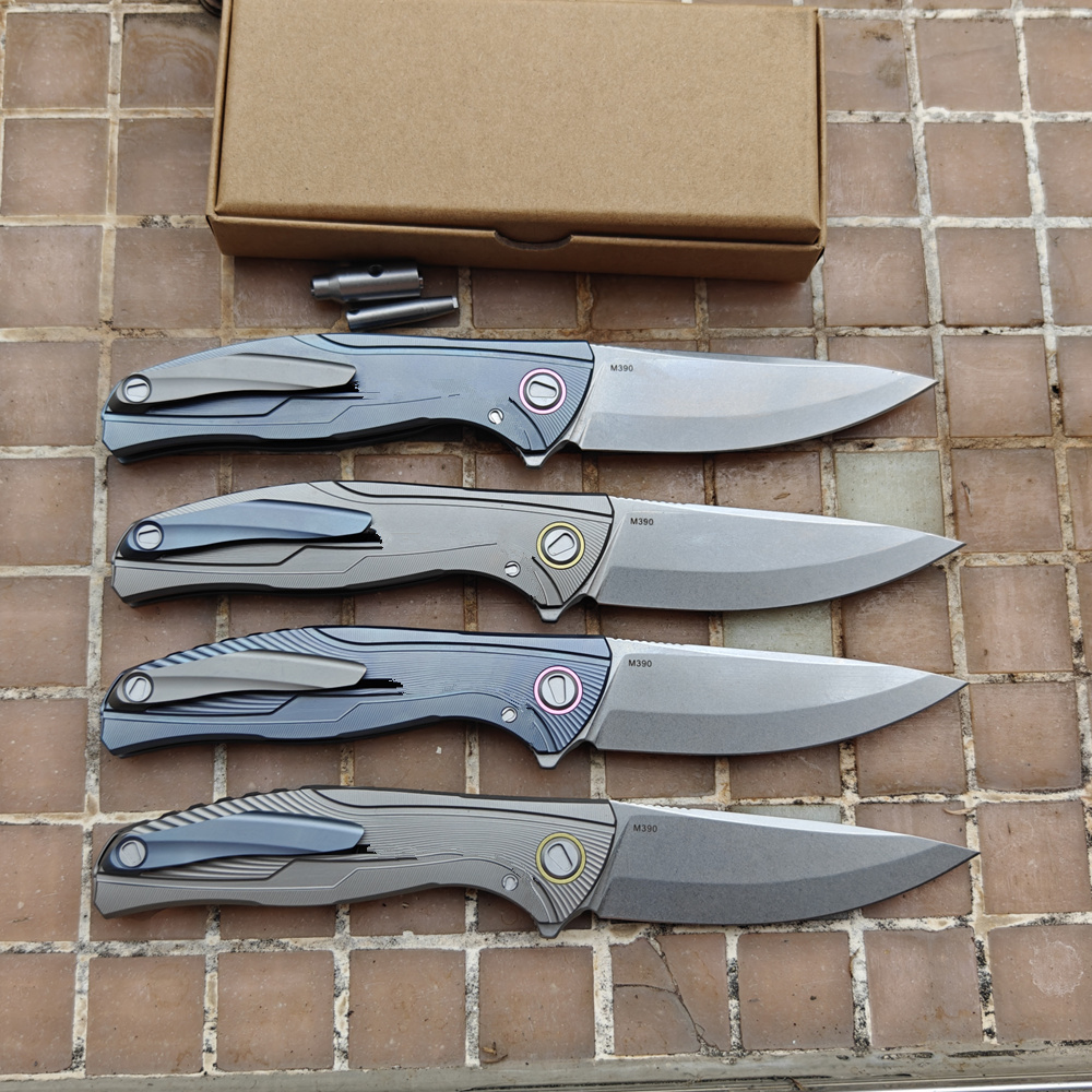 JUFULE Bear F7 Titanium Handle - Woodworking Logo ulasan dan harga