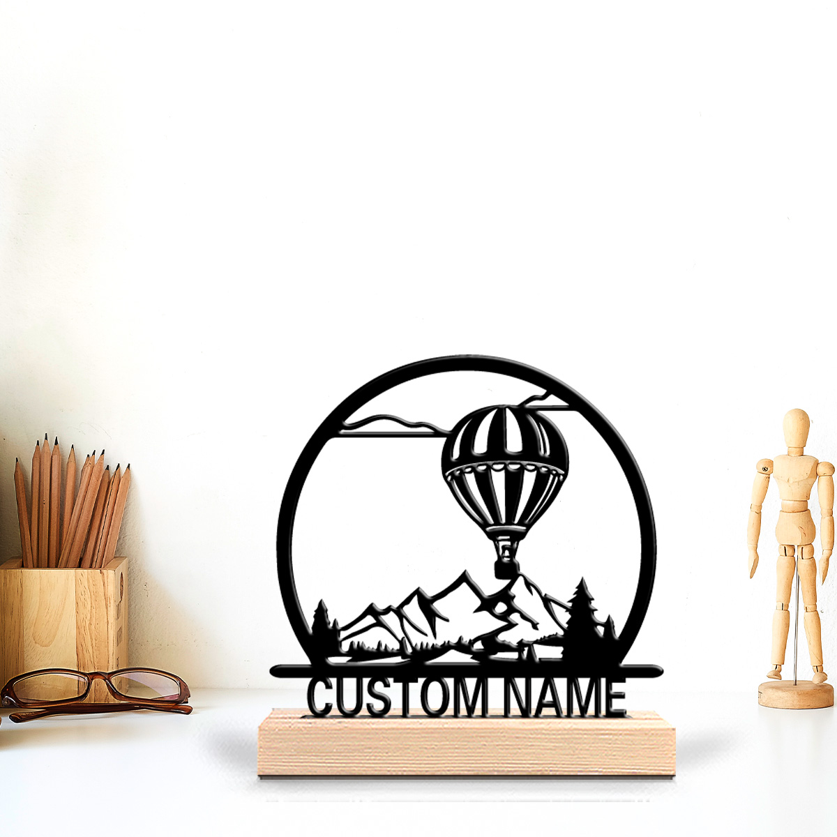 1pc Hot air balloon Customized - Woodworking Diy Projects ulasan dan harga