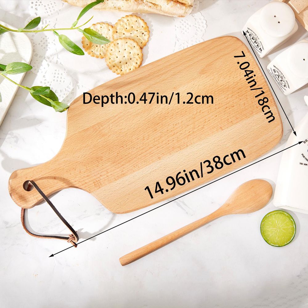 Custom Engraved Wooden Choppin - Woodworking Logo ulasan dan harga