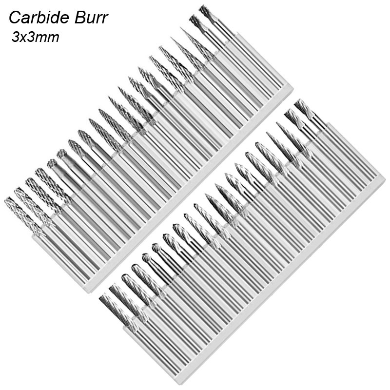 3mm Shank Tungsten Carbide Bur - Woodworking Files And Rasps ulasan dan harga