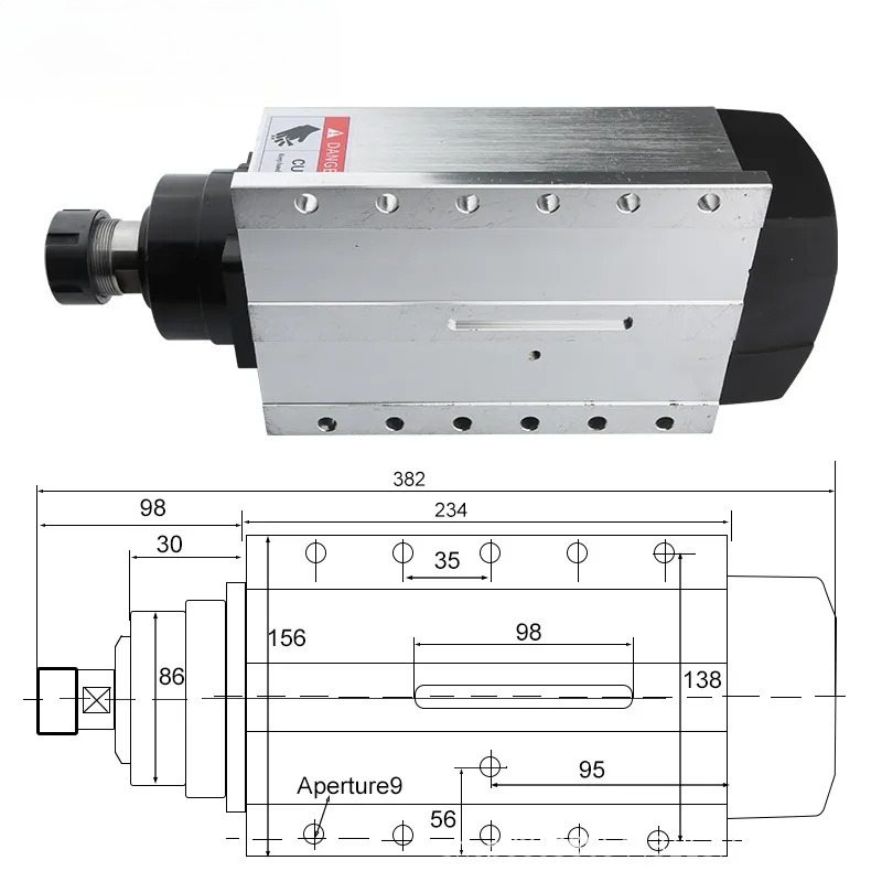 6KW square wind with flange, c - Woodworking Machines ulasan dan harga