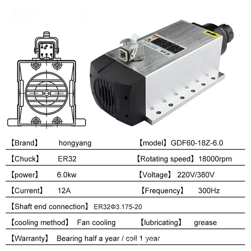 6KW square wind with flange, c - Woodworking Machines ulasan dan harga