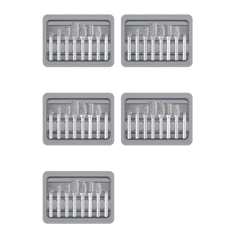 AT43-Carbide Burr Set 1/4 Inch - Woodworking Files And Rasps ulasan dan harga