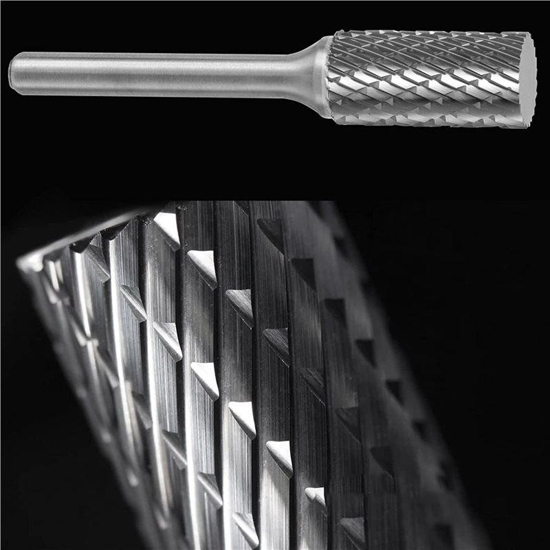 AT43-Carbide Burr Set 1/4 Inch - Woodworking Files And Rasps ulasan dan harga