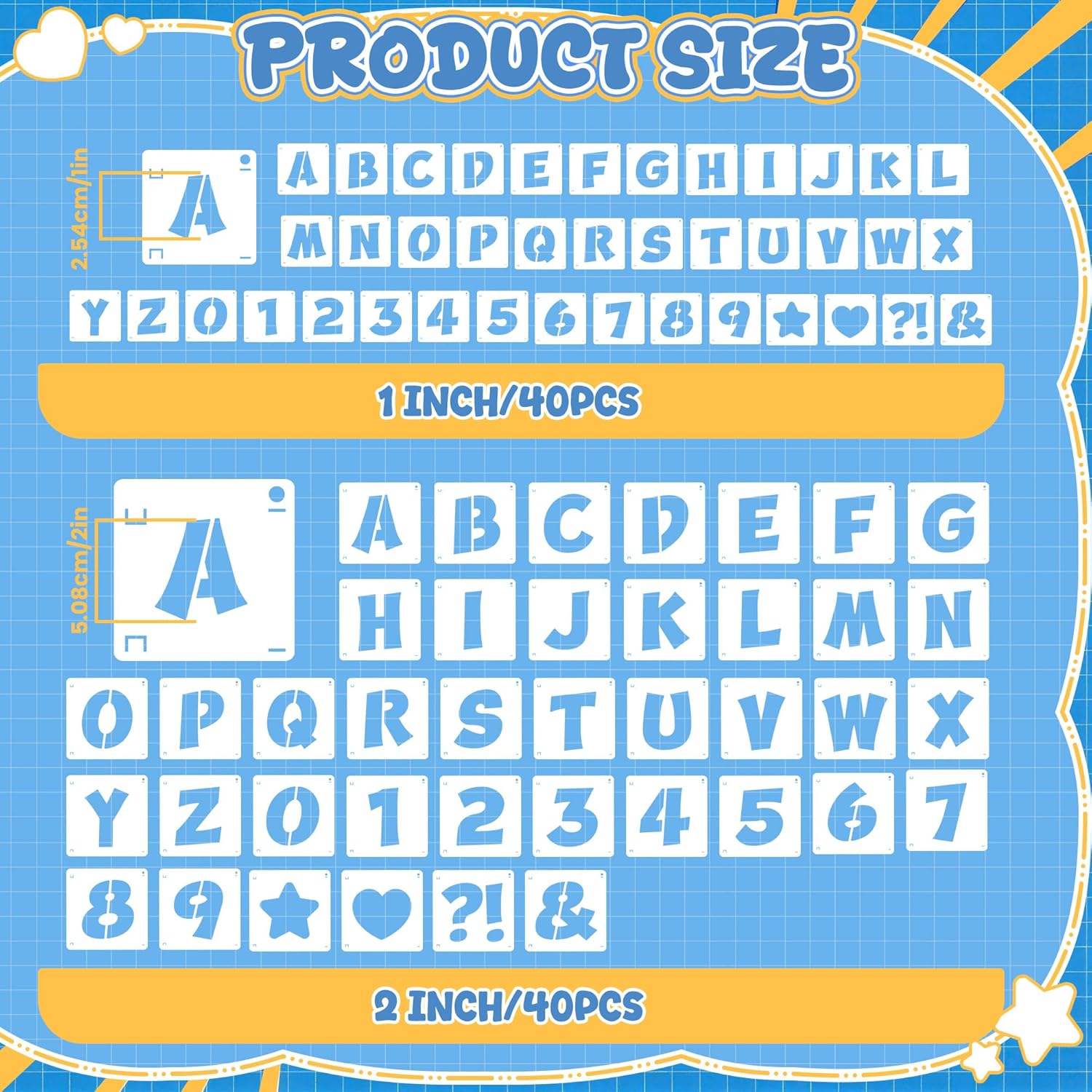 80Pcs Reusable Alphabet Number - Woodworking Diy Projects ulasan dan harga