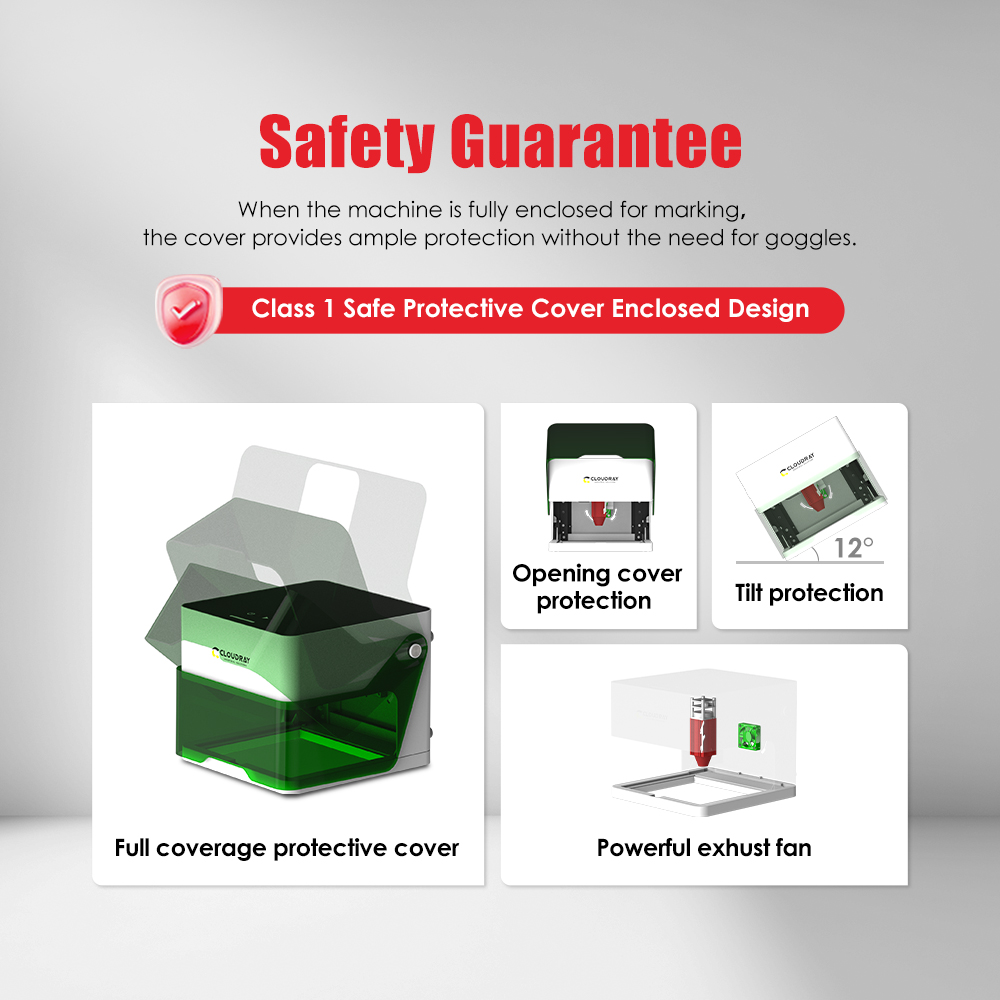 Cloudray 5000mw CNC Mini Laser - Woodworking Logo ulasan dan harga