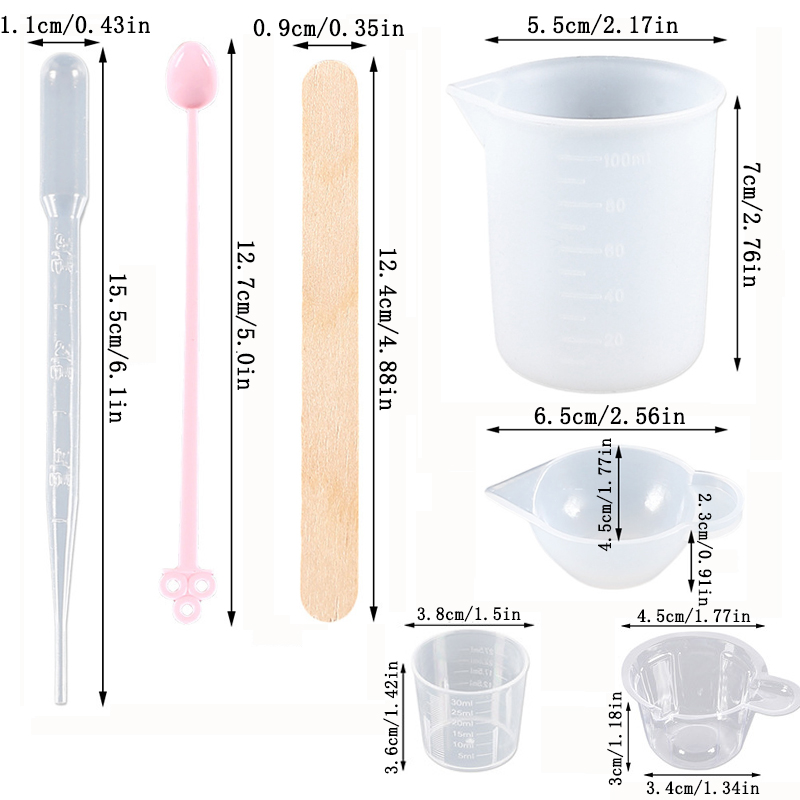 Epoxy Resin Tools Kit Silicone - Woodworking Diy Projects ulasan dan harga